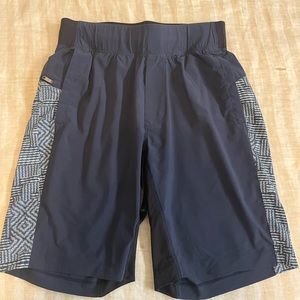 Lululemon T.H.E. shorts lined men’s blue small